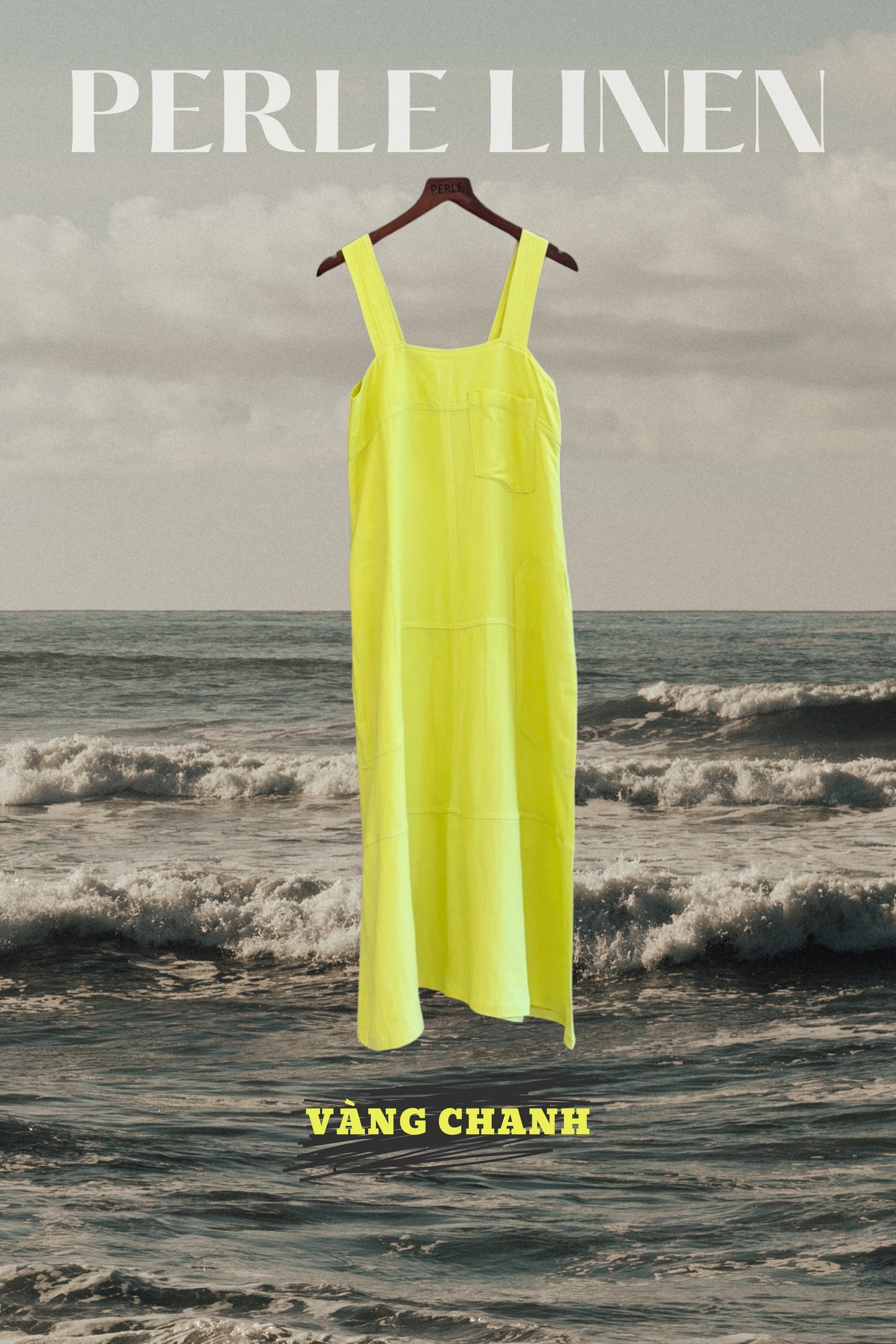 Váy Liền Fleur 100% Linen - Các màu