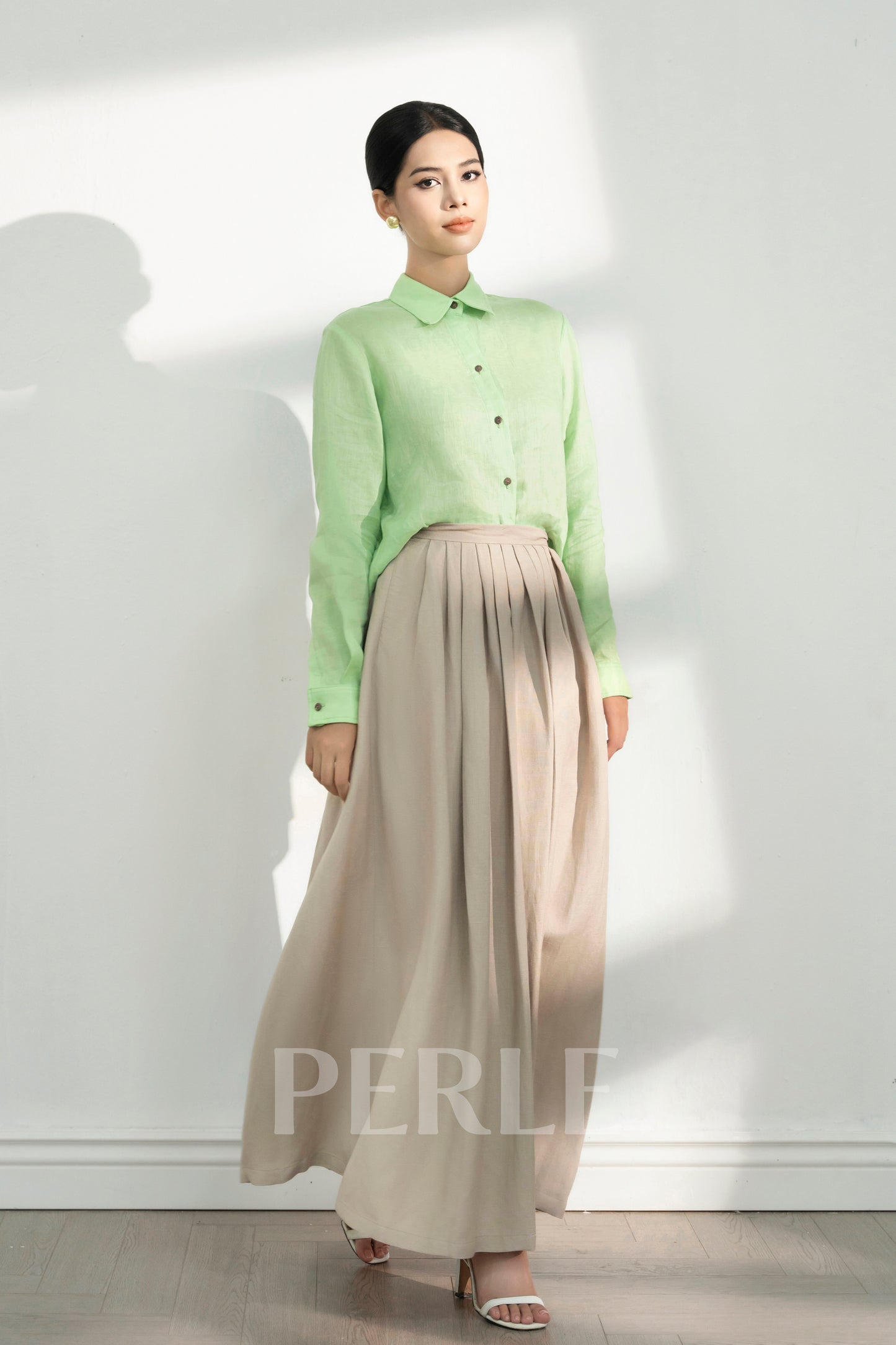 Chân Váy Elodie Linen